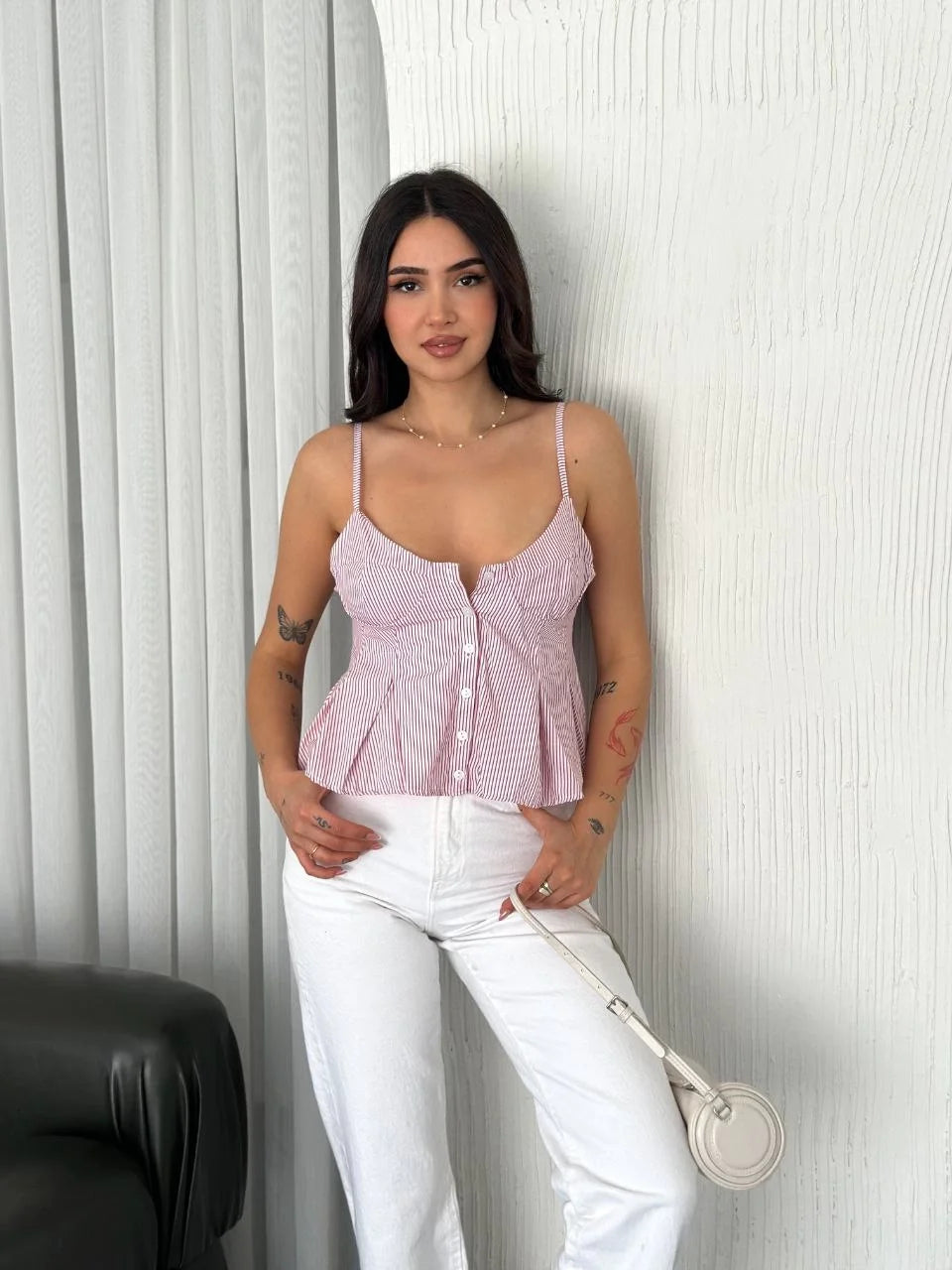 Askılı Dekolte detaylı crop - Varsayılan
