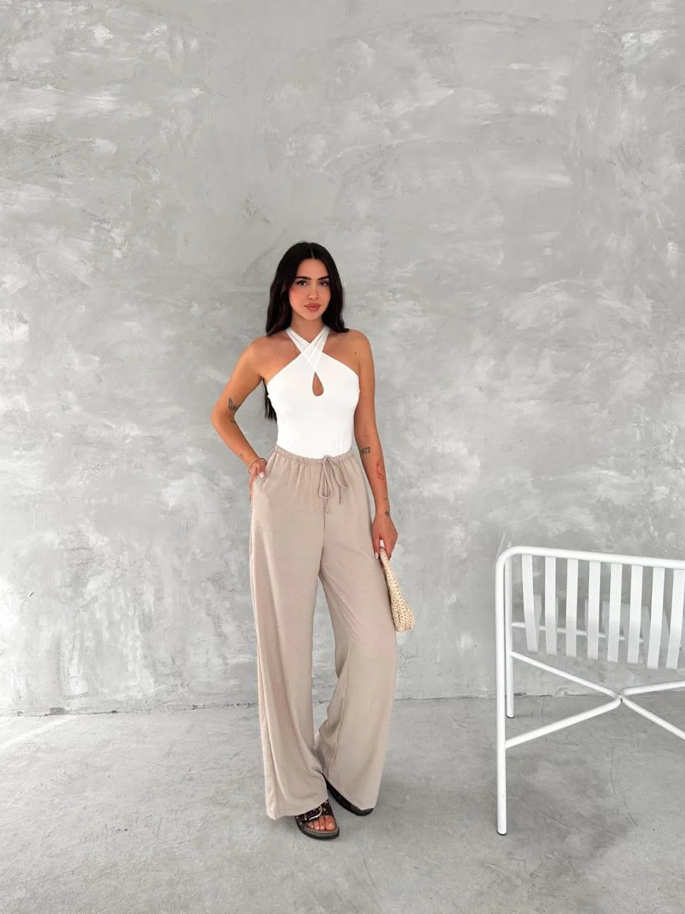 Ayrobin Oversize Kadın Pantalon - Varsayılan