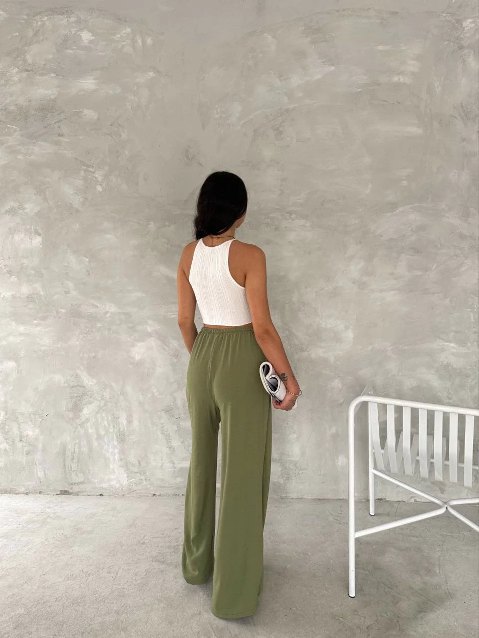 Ayrobin Oversize Kadın Pantalon - Varsayılan