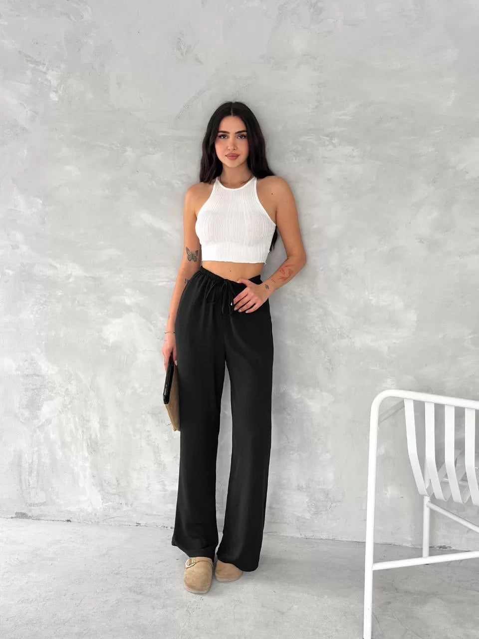 Ayrobin Oversize Kadın Pantalon - Varsayılan