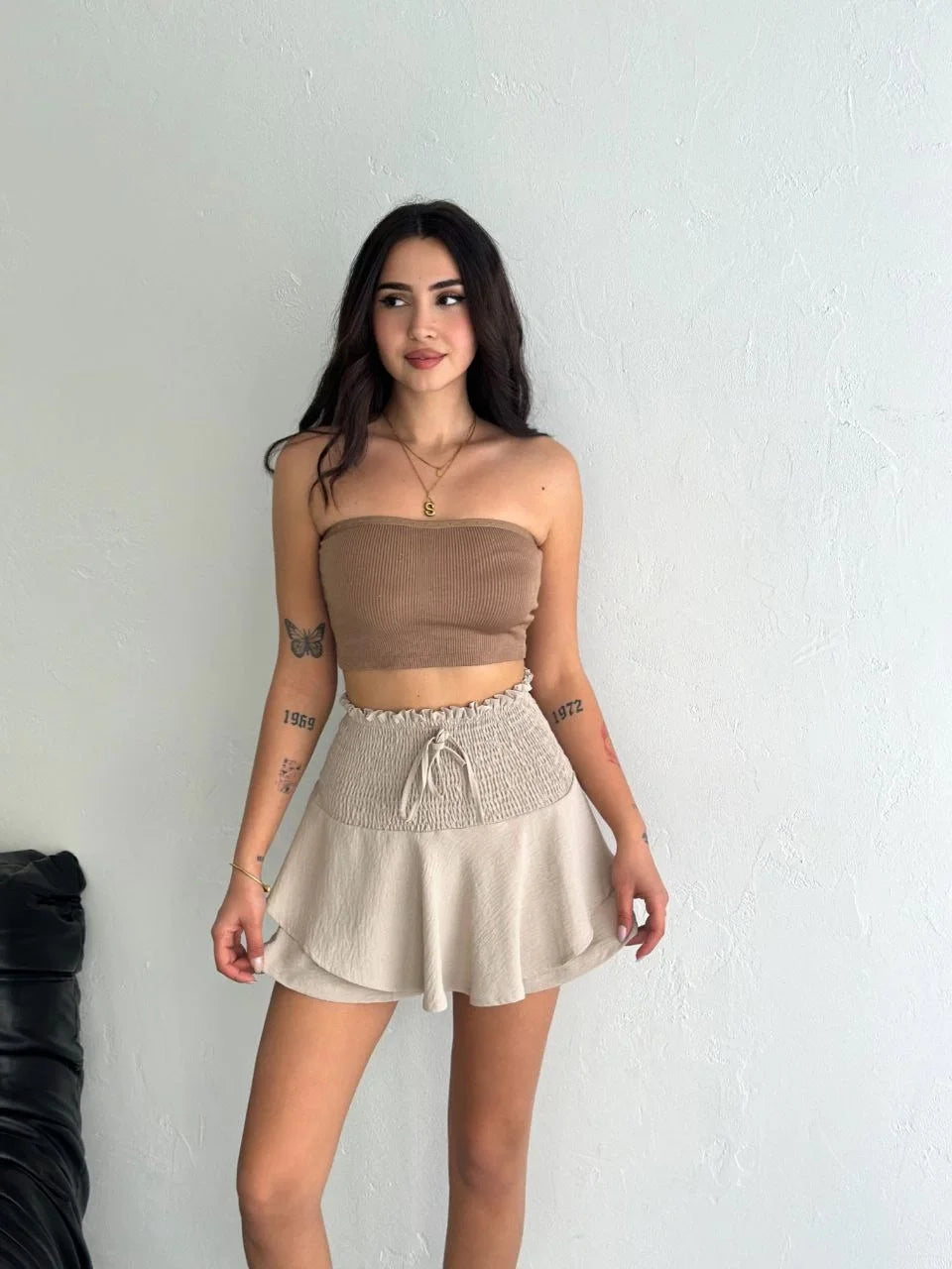 Ayrobin Şortlu Etek - Varsayılan