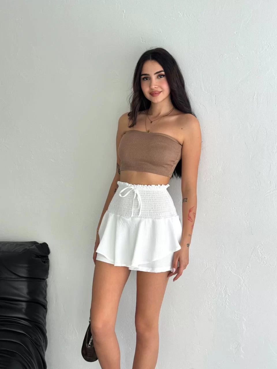 Ayrobin Şortlu Etek - Varsayılan