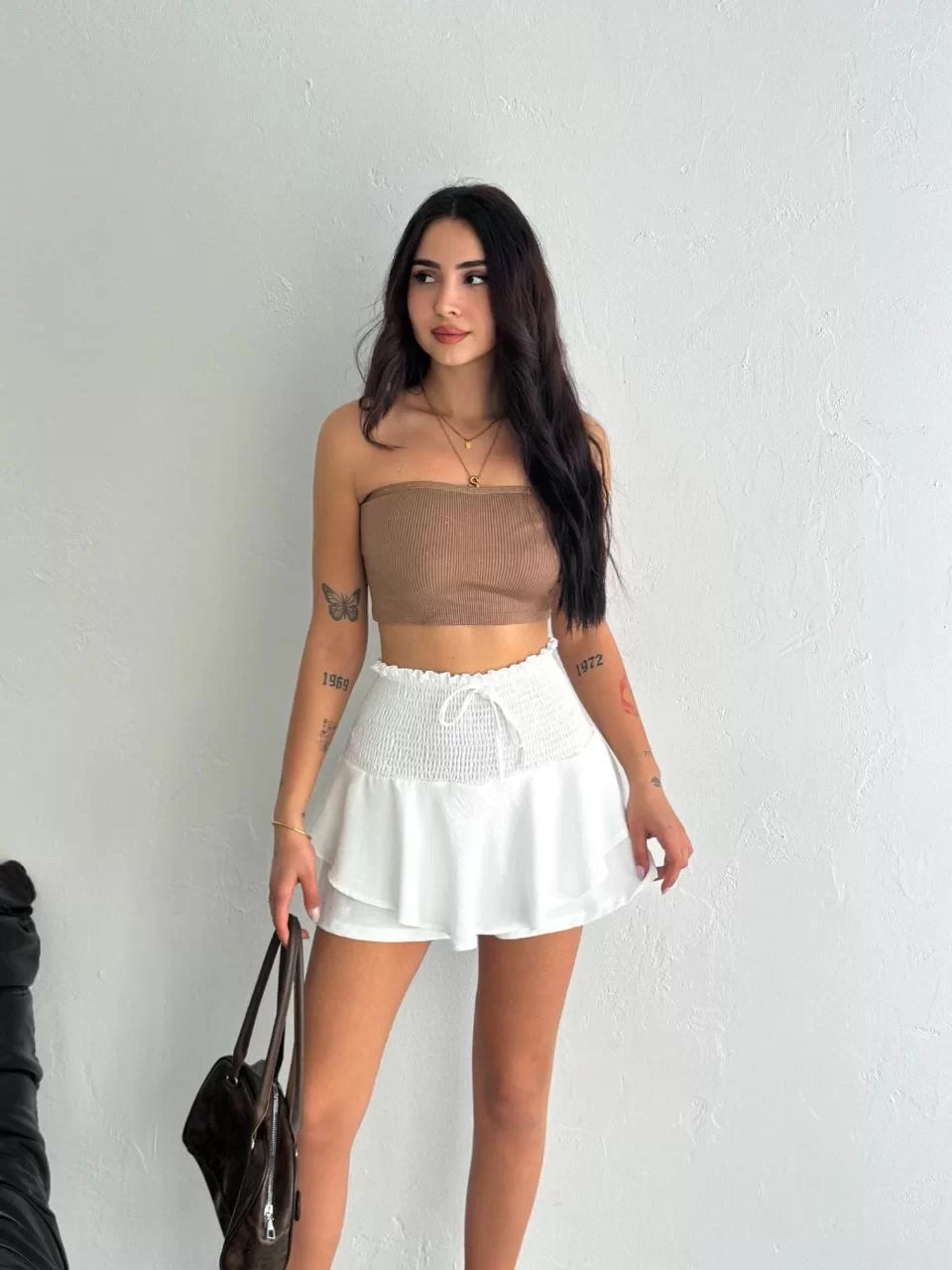 Ayrobin Şortlu Etek - Varsayılan