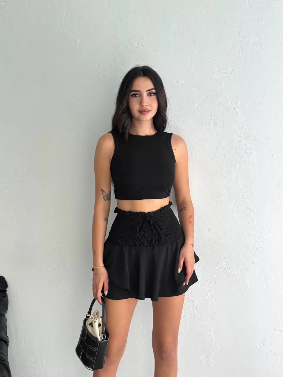 Ayrobin Şortlu Etek - Varsayılan