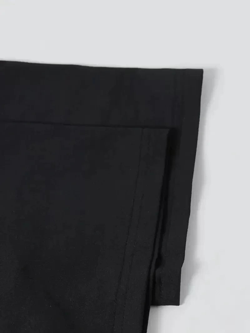 Ördek Baskılı ve Yuvarlak Yakalı Kadın Günlük Büyük Boy Siyah Tişört. - Varsayılan