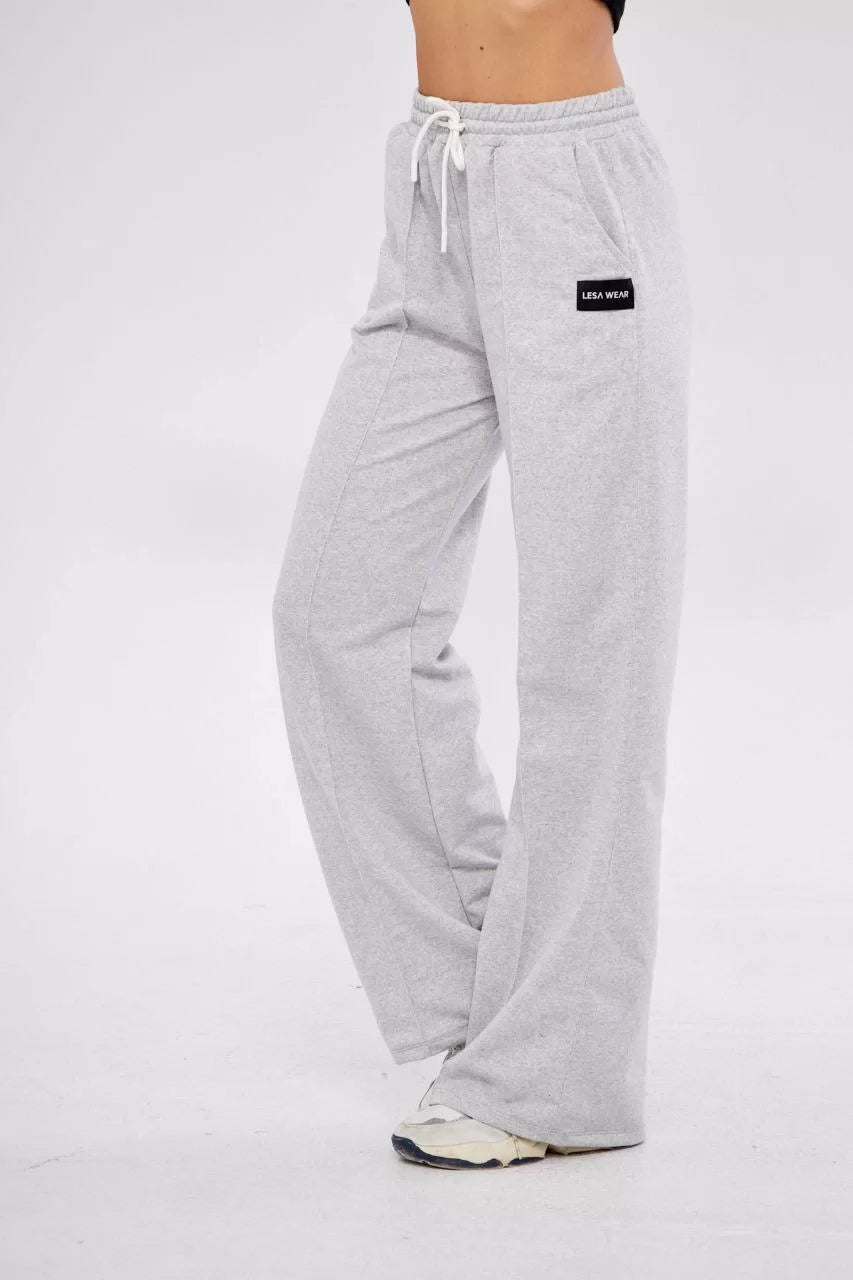 İki iplik Bol Paça Eşofman Pantalon - Varsayılan