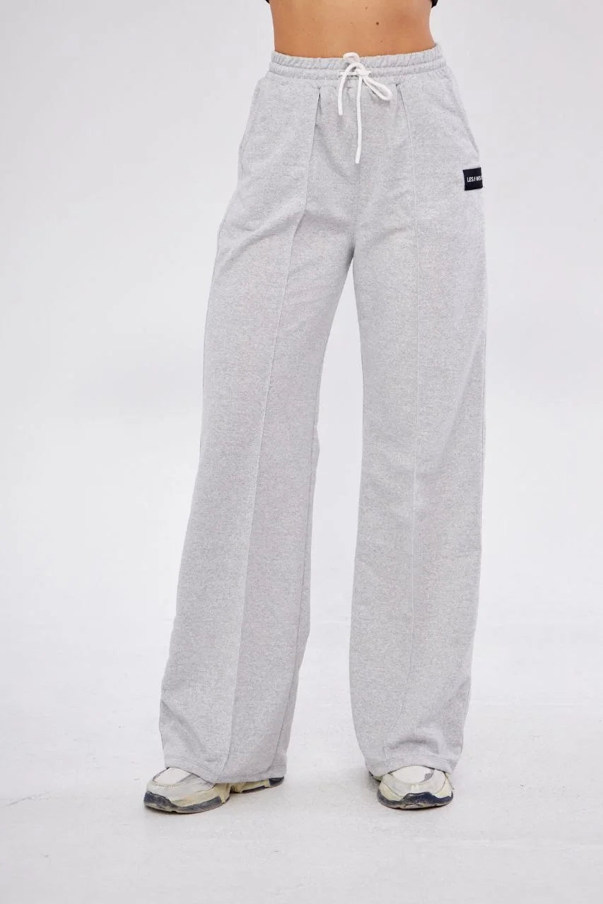 İki iplik Bol Paça Eşofman Pantalon - Varsayılan
