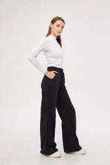 İki iplik Bol Paça Eşofman Pantalon - Varsayılan
