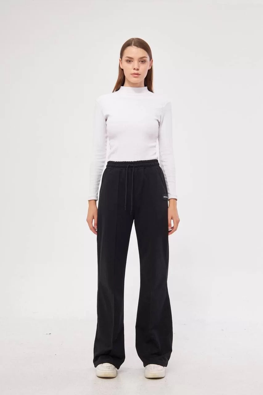 İki iplik Bol Paça Eşofman Pantalon - Varsayılan