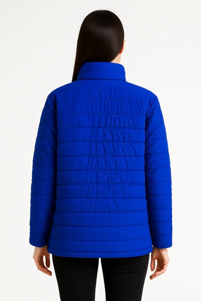 Kadın Bomber Mont Ceket – Su İtici Kumaş, Kapitone Astarlı, Fermuarlı, Kışlık - Varsayılan