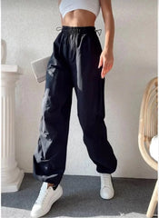 Kadın Cepli Paraşut Pantalon - Varsayılan
