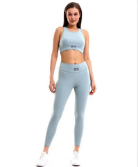 Kadın Crop Tayt İkili Spor Takımı - Varsayılan