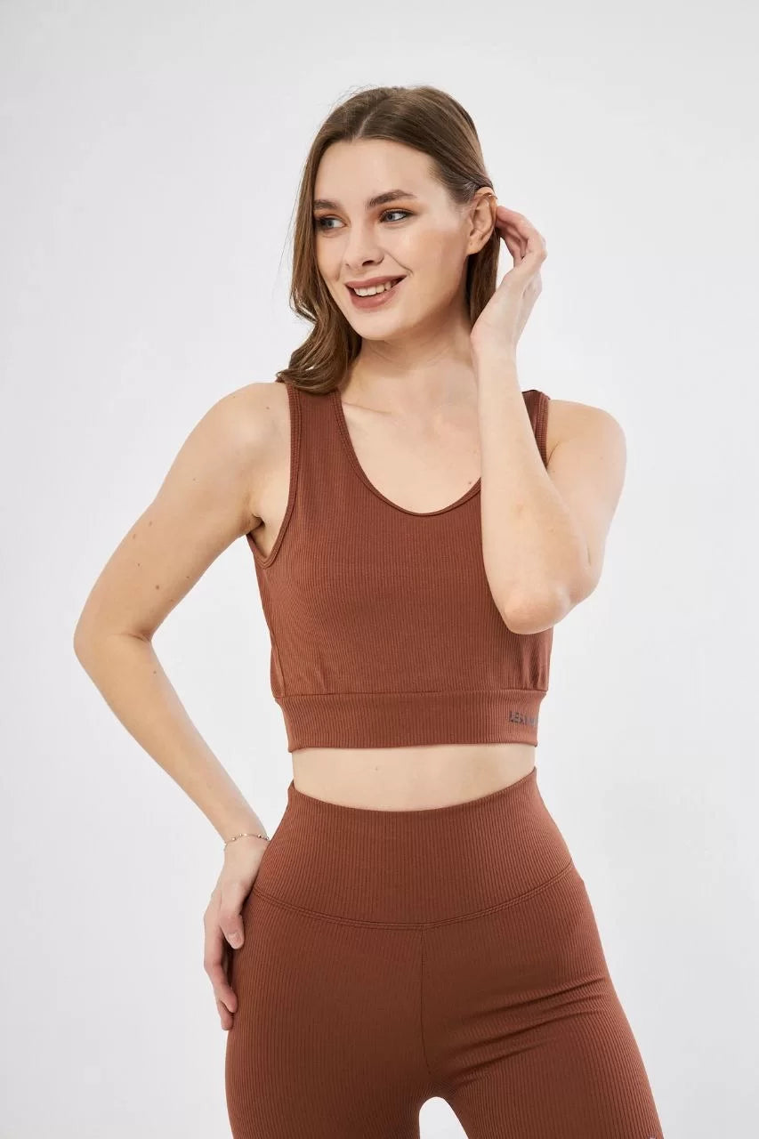 Kadın Fitilli Baskılı Crop - Varsayılan