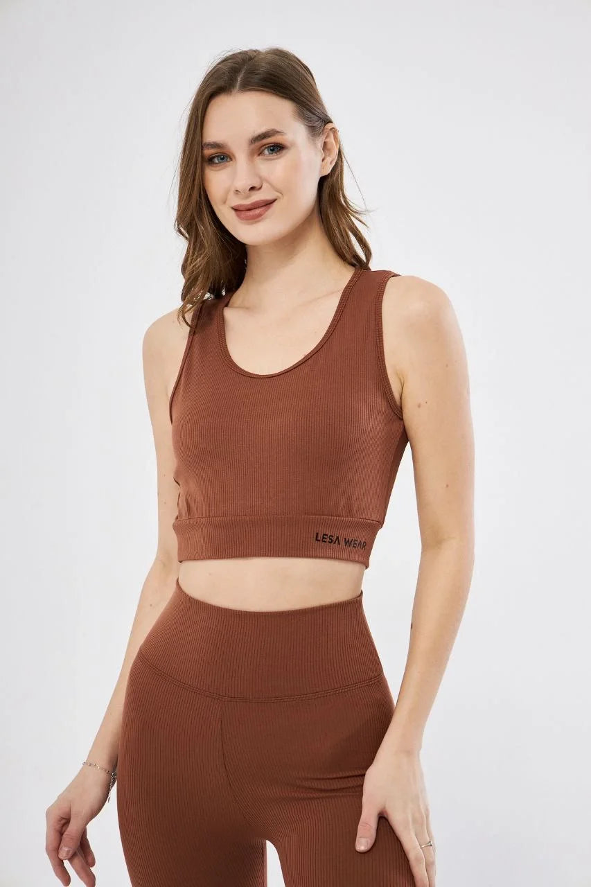 Kadın Fitilli Baskılı Crop - Varsayılan