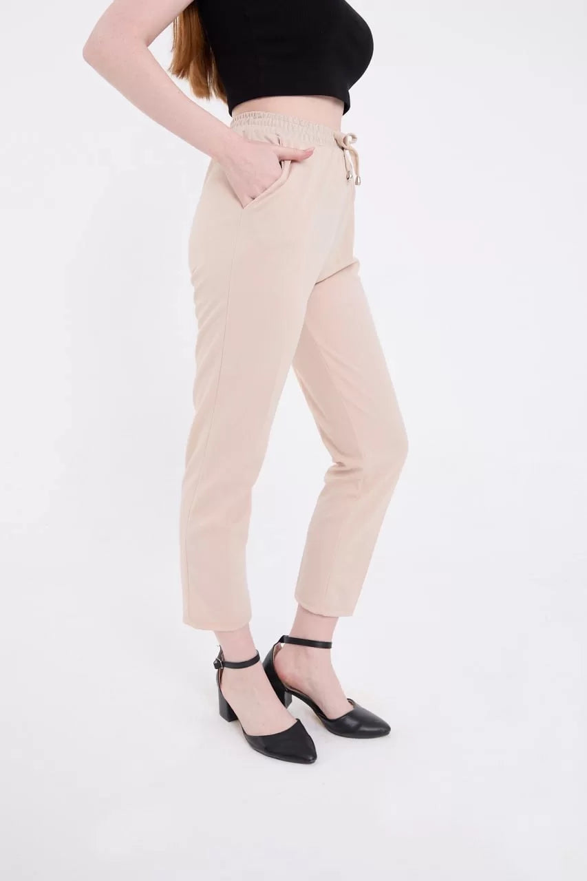 Kadın Tam Kalıp Basic Eşofman Pantolon - Varsayılan