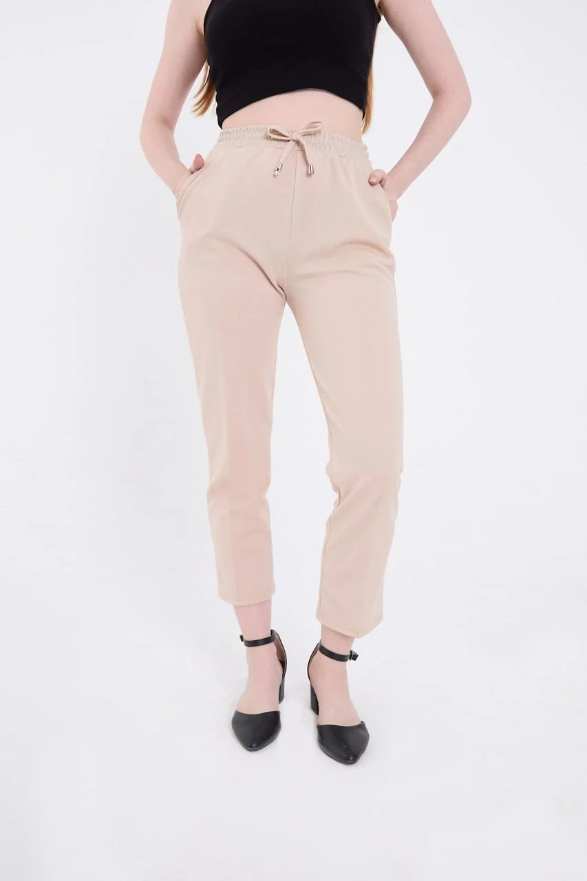 Kadın Tam Kalıp Basic Eşofman Pantolon - Varsayılan