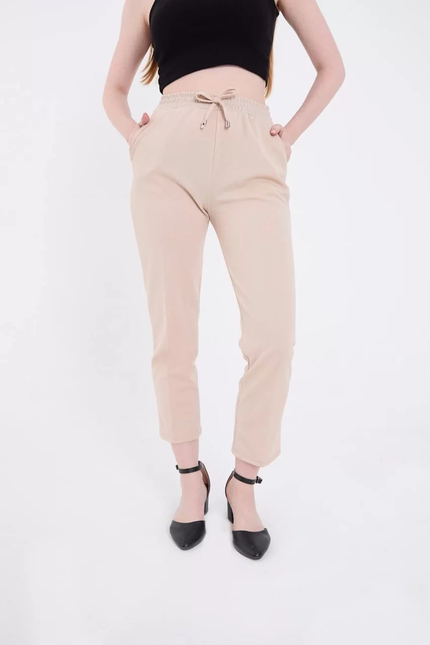 Kadın Tam Kalıp Basic Eşofman Pantolon - Varsayılan