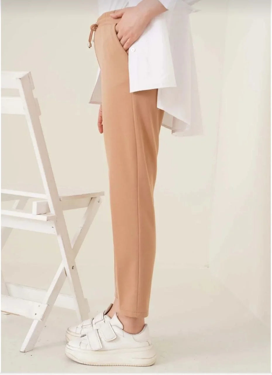 Kadın Tam Kalıp Basic Eşofman Pantolon - Varsayılan