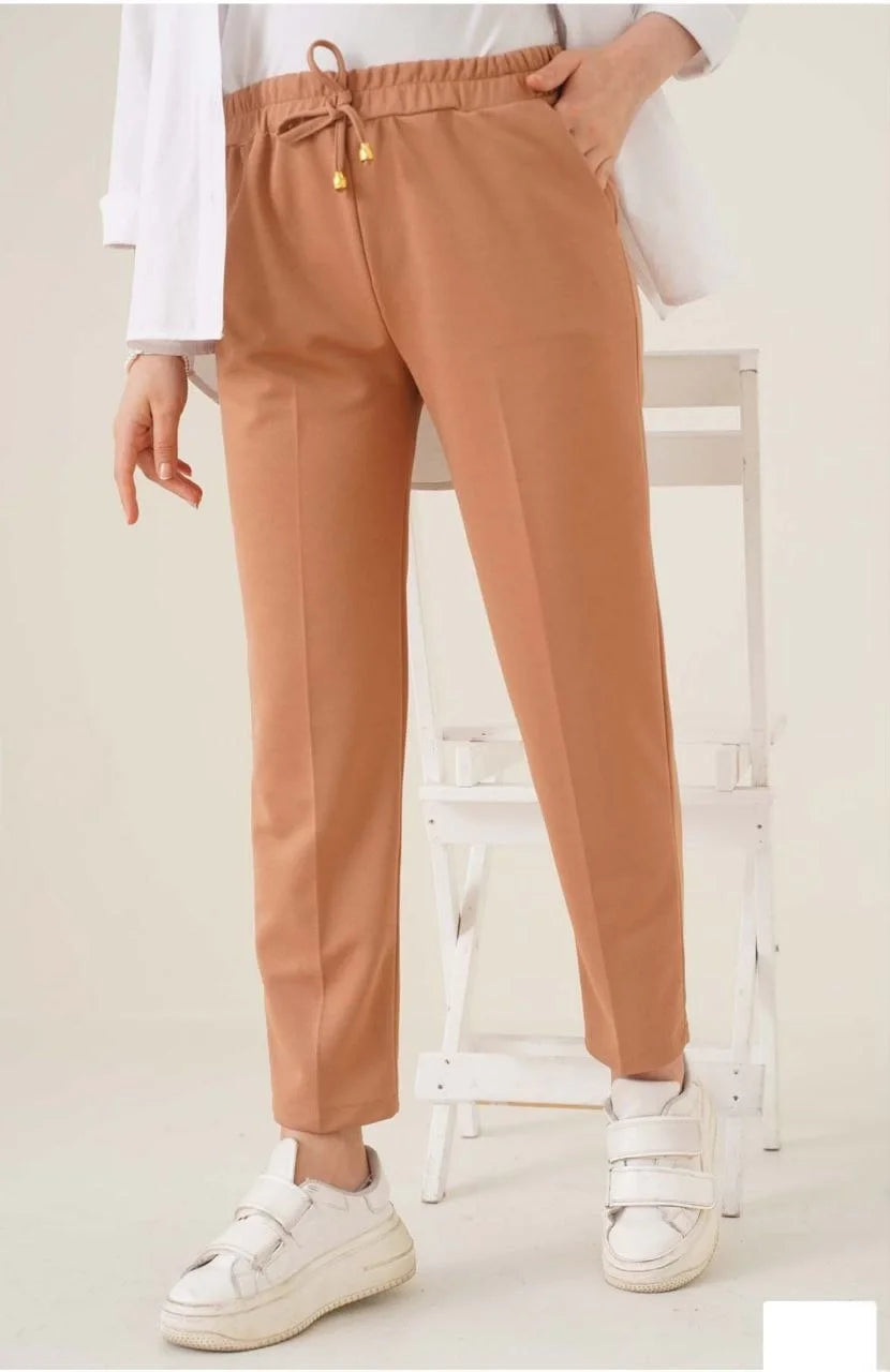 Kadın Tam Kalıp Basic Eşofman Pantolon - Varsayılan