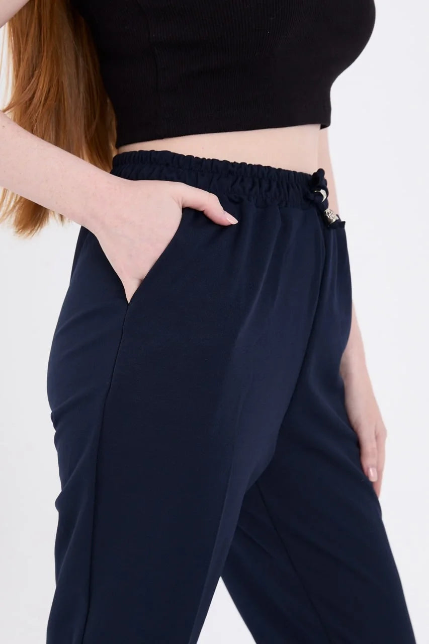 Kadın Tam Kalıp Basic Eşofman Pantolon - Varsayılan