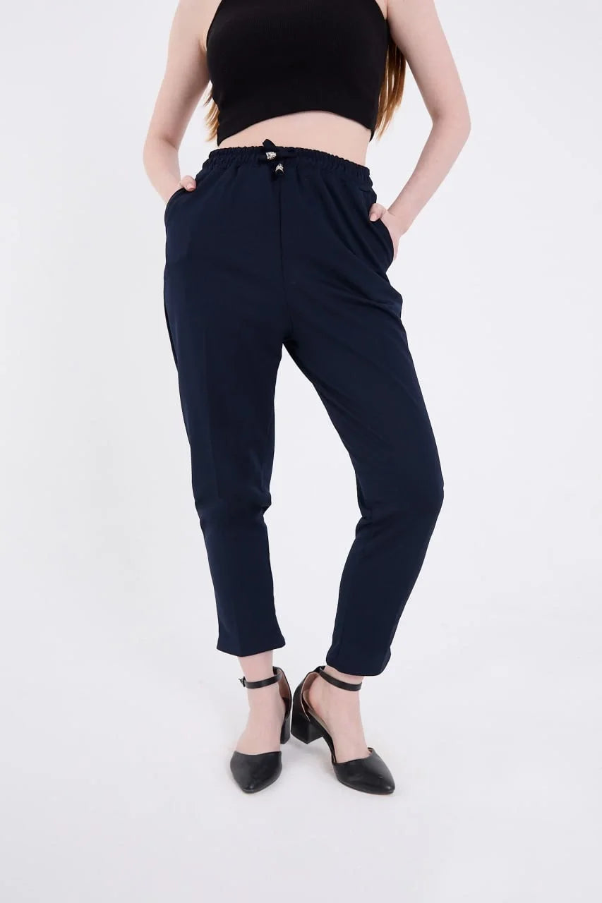 Kadın Tam Kalıp Basic Eşofman Pantolon - Varsayılan