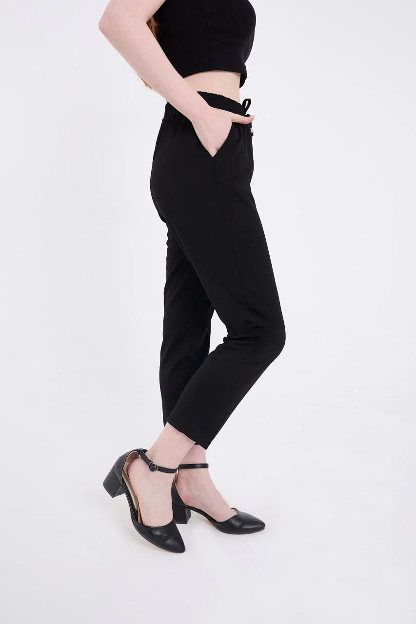Kadın Tam Kalıp Basic Eşofman Pantolon - Varsayılan