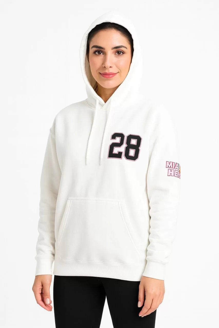 Kadın Üç İplik Kapüşonlu Ön ve Arka Baskılı SweatShirt hoodie - Varsayılan