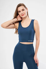 Kolsuz Sporcu Baskılı Crop - Varsayılan