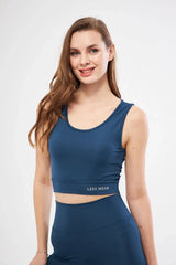 Kolsuz Sporcu Baskılı Crop - Varsayılan