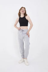 Üç İplik Basic Lastikli Eşofman Pantolon - Varsayılan