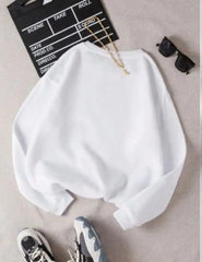 Unisex Üç İplik Biskilet Yaka SweatShirt - Varsayılan
