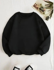 Unisex Üç İplik Biskilet Yaka SweatShirt - Varsayılan