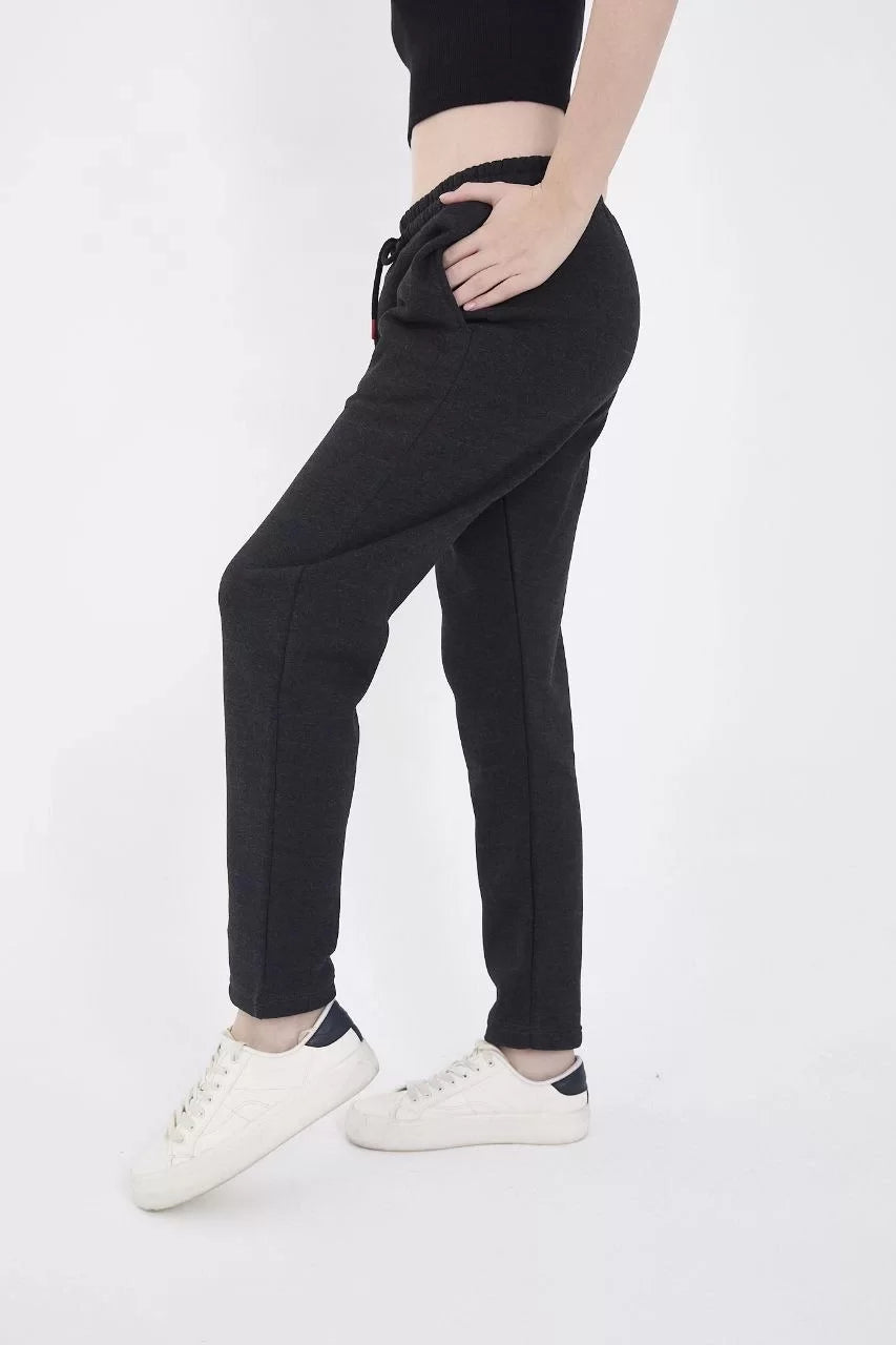 Unisex Üç İplik Basic Eşofman Pantolon - Varsayılan