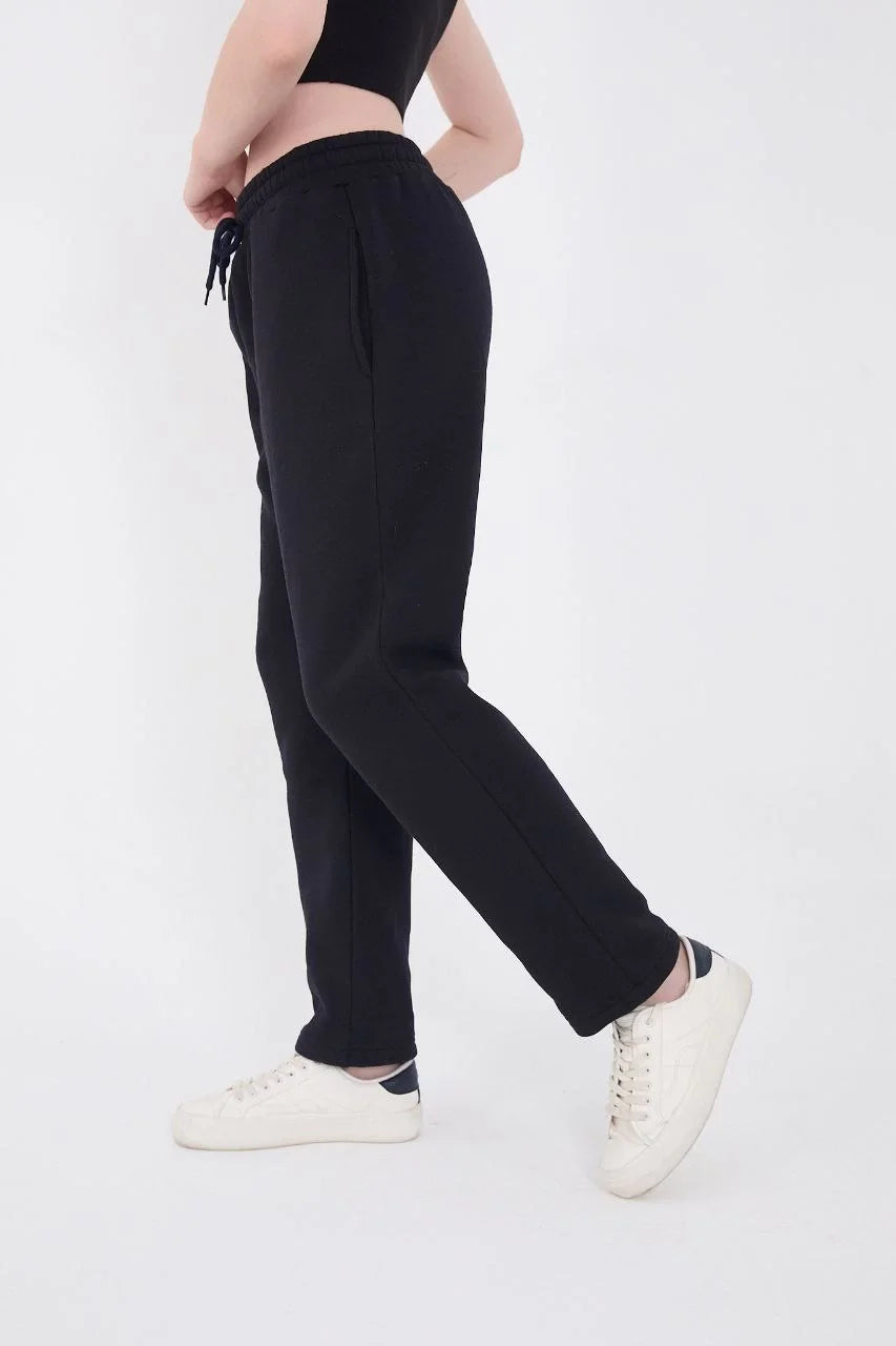 Unisex Üç İplik Basic Eşofman Pantolon - Varsayılan