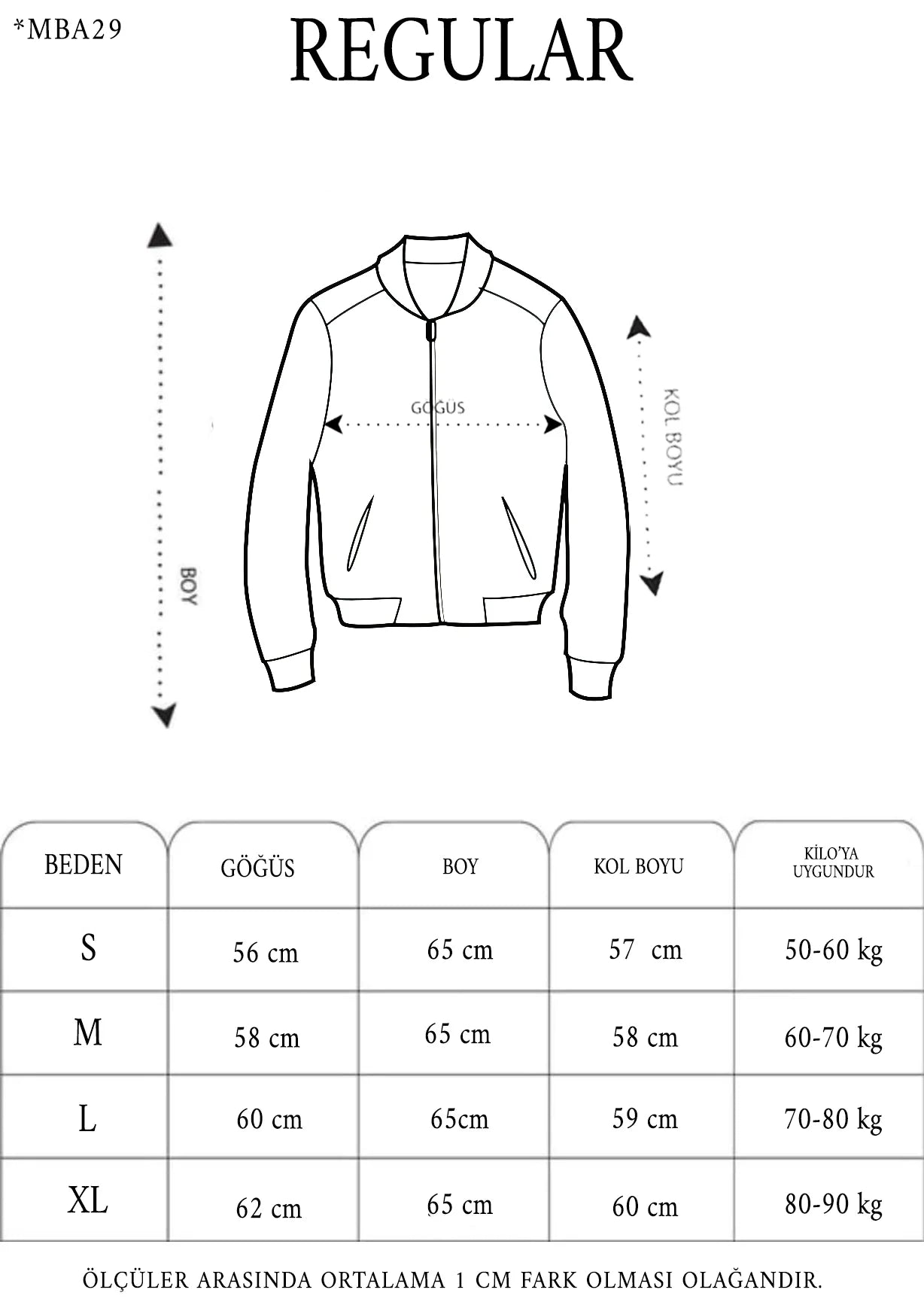Unisex Uzun Kol Baskılı Bomber Ceket - Varsayılan